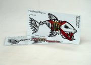 Florida FL Bone Fish 14 inch Sticker