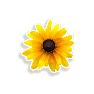 Black Eyed Susan Flower Sticker