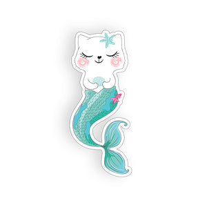 Cat Mermaid Sticker