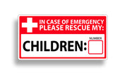 Child Rescue Sticker