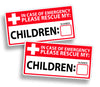 Children Rescue Stickers