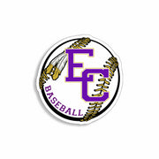 EC Baseball Sticker