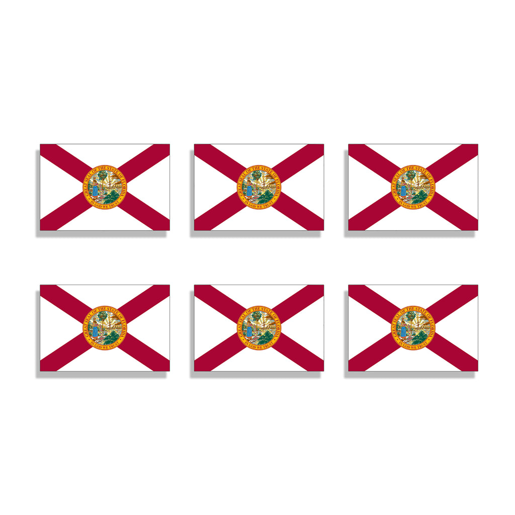Mini Florida State Flag Sticker