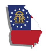 Georgia Flag Sticker