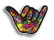 Graffiti  Hang Loose Sticker