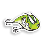 Fishing lure sticker