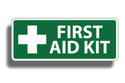 First Aid Kit Sticker Decal