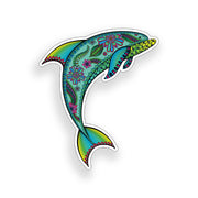 Green Groovy Dolphin