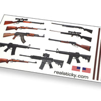 Scale Gun Sticker Pack