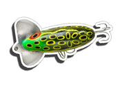 Jitterbug Sticker Decal Lure Fish Fishing