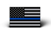 Mini Blue Line Sticker Decal Auto Vehicle Tag Car Truck