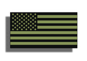 OD Green USA Flag Sticker