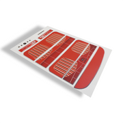 59 Impala Orange Interior Sticker Sheet