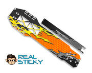 Orange Crush chassis sticker