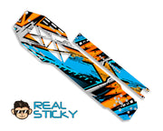 Orange Ripper Chassis Sticker
