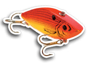 crank bait sticker