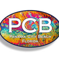 Panama City Beach Lava Oval