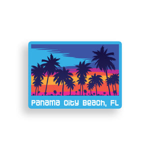Panama City Beach Sunset Sticker