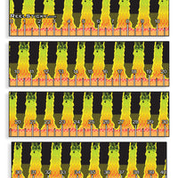 Peacock Bass scale Fish Ruler 40 inch Sticker