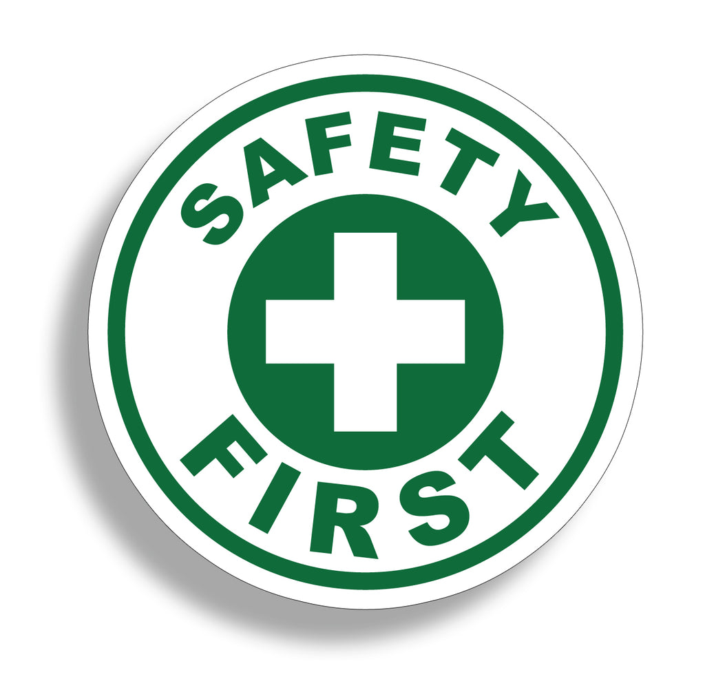 Safety First Steve Real Reedeem Code Safety First Circle Sticker | Real Sticky