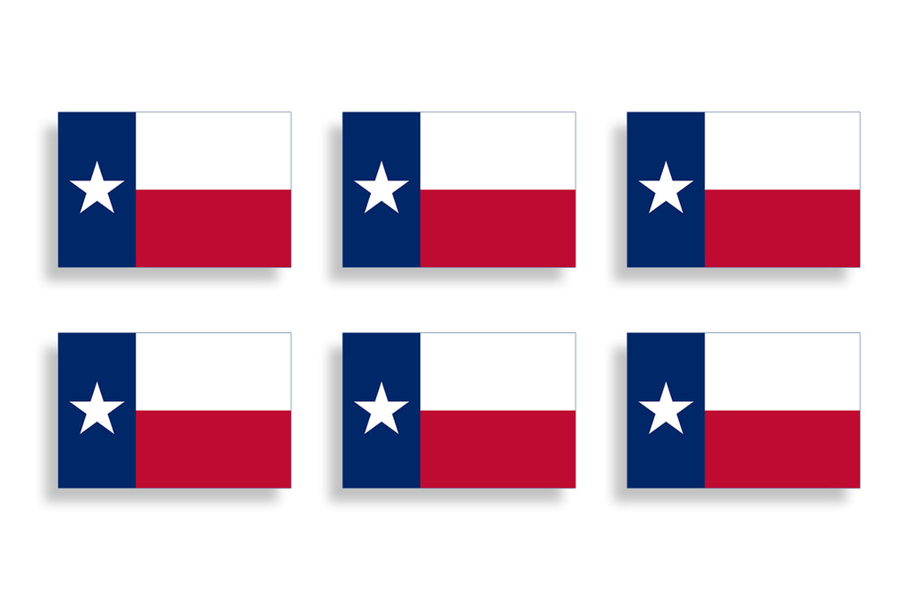 Mini Texas State Flag Sticker
