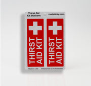 Thirst Aid Sticker