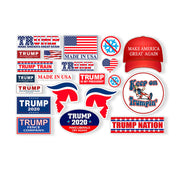Trump helmet sticker