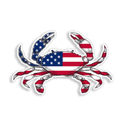 USA Crab 12" Sticker