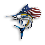 USA Sword Fish Sticker