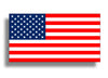USA American Flag 6 inch Sticker