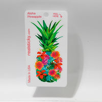 Aloha Flower Pineapple Sticker