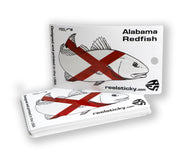 Alabama Redfish Flag Sticker
