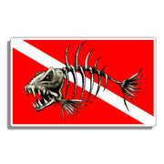 Bone Fish Scuba Diving Sticker