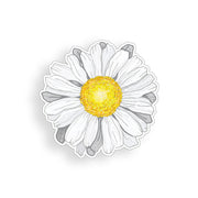 White Daisy Sticker