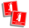 Fire Safety Sticker Decal
