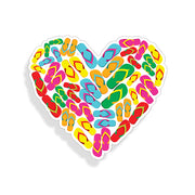 Flip Flop heart
