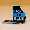 Georgia State Back the Blue Sticker