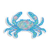 Green Wave Crab Sticker