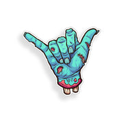 Zombie Hang Loose Sticker