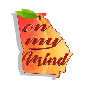 3" Georgia On My Mind Sticker