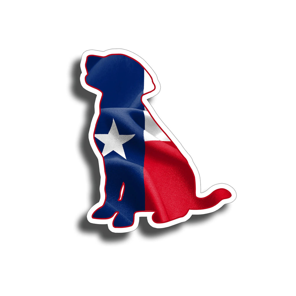 3" Texas Lab Sticker