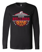 Bass Middle School Long Sleeve Basket ball shirt