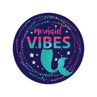 Mermaid Vibe Circle Sticker