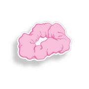 Pink Scrunchie Sticker