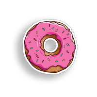 Donut Sticker 3 inch