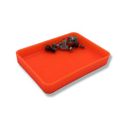 RC Car Action orange parts tray