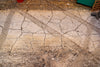 Cracked Pavement Mud Parking Lot Sticker
