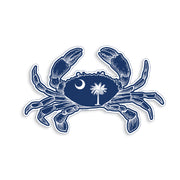 South Carolina Crab Sticker