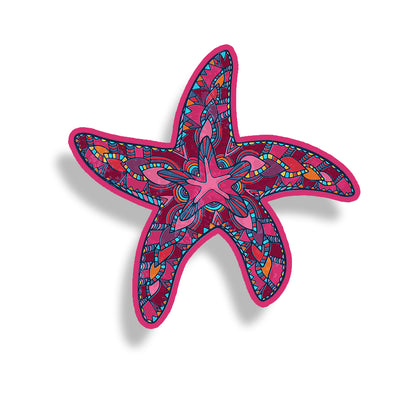 Pink Starfish Sticker