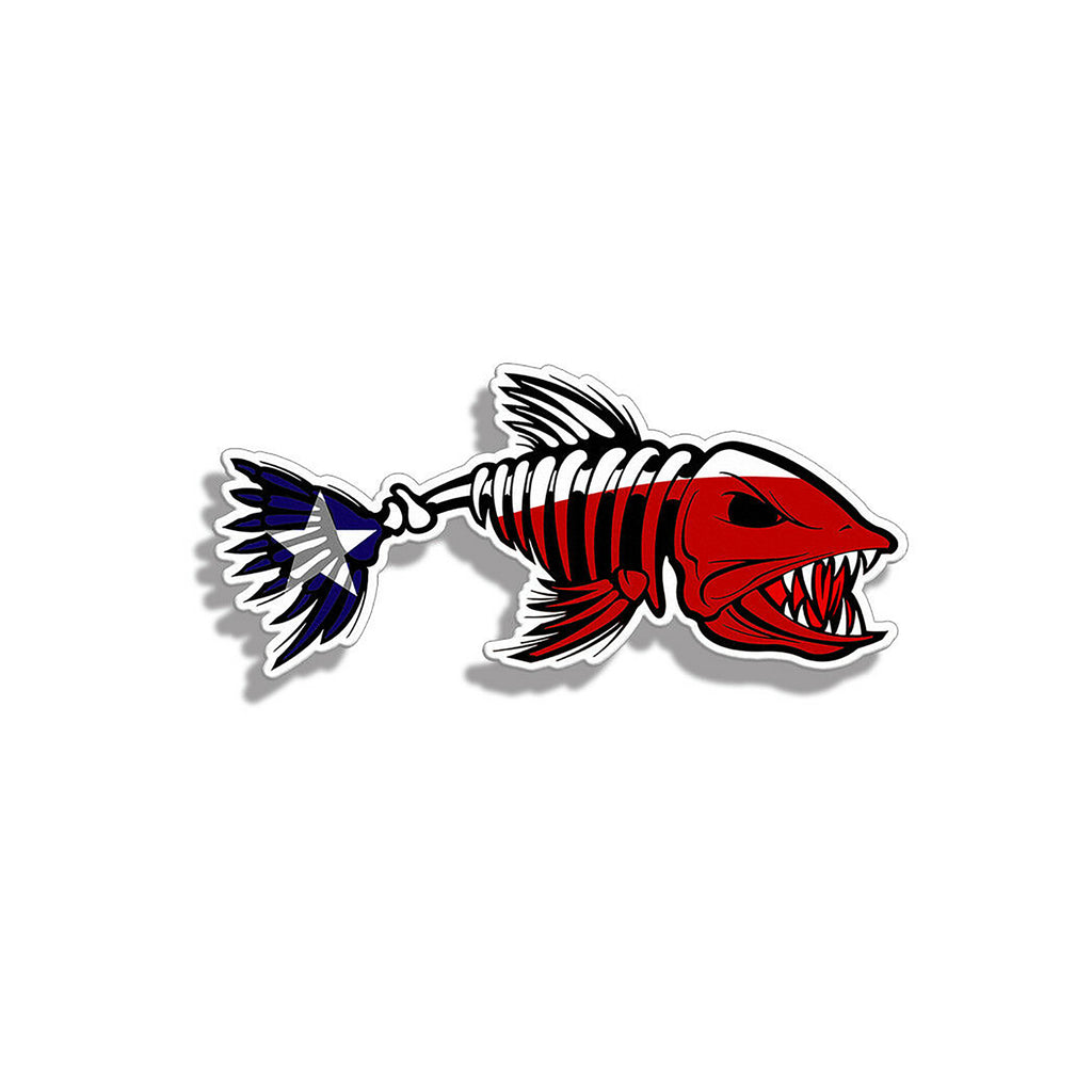 Texas Bone Fish Sticker
